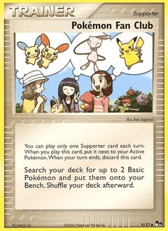 Pokémon Fan Club POP Series 4 card