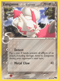 2007 POP Series 5 Zangoose δ #15