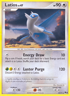 Latios POP Series 7 card