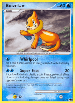 Buizel POP Series 9 card