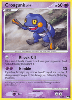 Croagunk POP Series 9 card