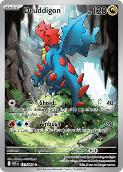 Druddigon White Flare card