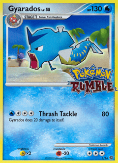 Gyarados Pokémon Rumble card