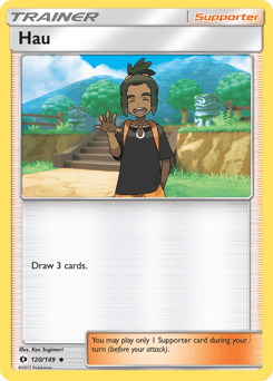 Hau Sun & Moon card