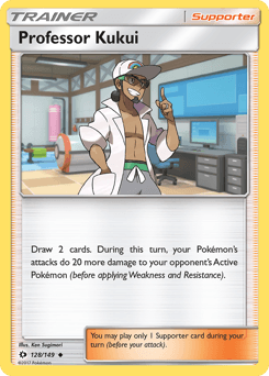 2017 Sun & Moon Professor Kukui #128