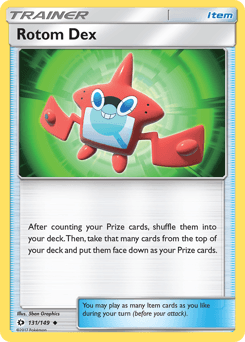 2017 Sun & Moon Rotom Dex #131