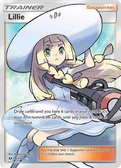 Lillie Sun & Moon card