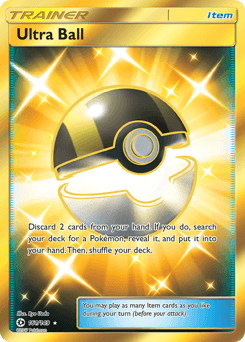 Ultra Ball Sun & Moon card