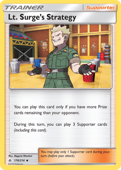 2019 Unbroken Bonds Lt. Surge's Strategy #178