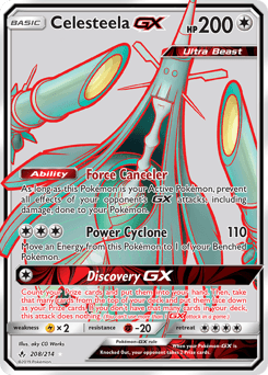 Celesteela-GX Unbroken Bonds card