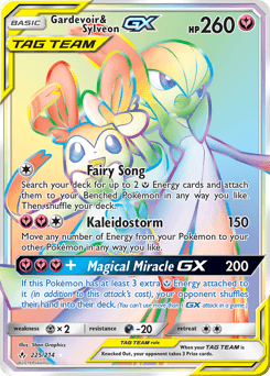 Gardevoir & Sylveon-GX Unbroken Bonds card