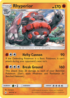 2019 Unbroken Bonds Rhyperior #95