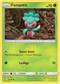 Fomantis Unified Minds card