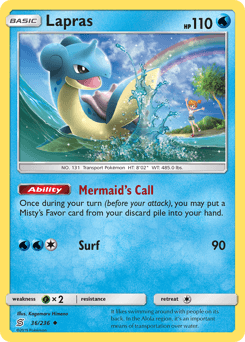 2019 Unified Minds Lapras #36