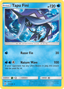 Tapu Fini Unified Minds card