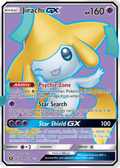 2019 Unified Minds Jirachi-GX #79a