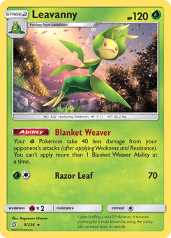 Leavanny Unified Minds card
