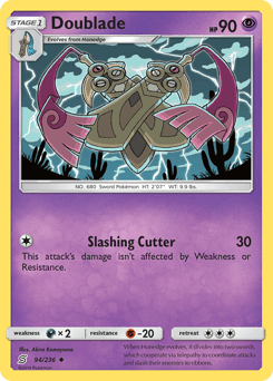 Doublade Unified Minds card