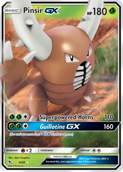 2019 Hidden Fates Pinsir-GX #6