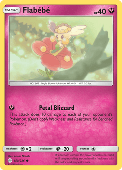 Flabébé Cosmic Eclipse card