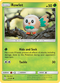 2019 Cosmic Eclipse Rowlet #17