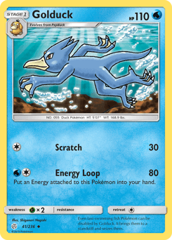 2019 Cosmic Eclipse Golduck #41