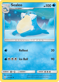 Sealeo Cosmic Eclipse card