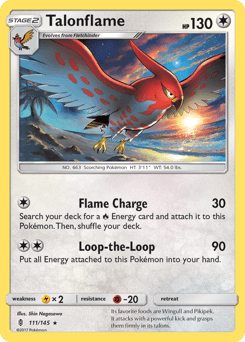 Talonflame Guardians Rising card