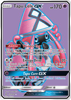 Tapu Lele-GX Guardians Rising card