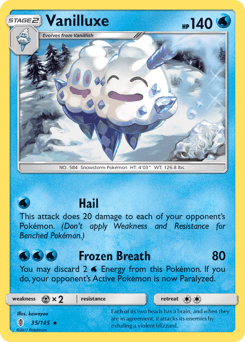 Vanilluxe Guardians Rising card