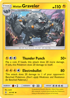 Alolan Graveler Guardians Rising card