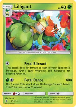 2017 Guardians Rising Lilligant #5