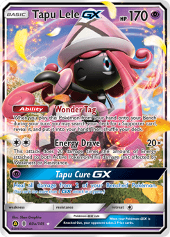 Tapu Lele-GX Guardians Rising card