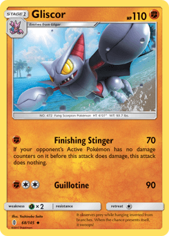 2017 Guardians Rising Gliscor #68