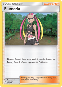 2017 Burning Shadows Plumeria #120