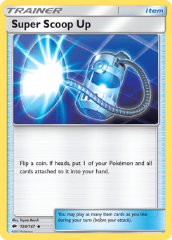 2017 Burning Shadows Super Scoop Up #124