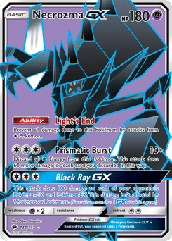 Necrozma-GX Burning Shadows card