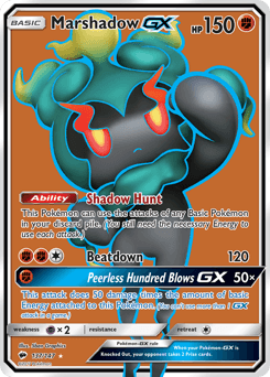 2017 Burning Shadows Marshadow-GX #137