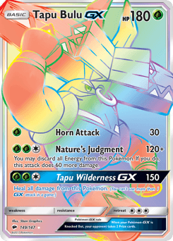 Tapu Bulu-GX Burning Shadows card