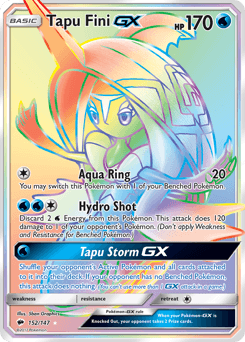 Tapu Fini-GX Burning Shadows card