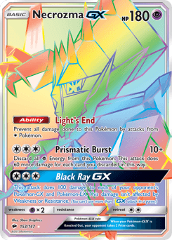 Necrozma-GX Burning Shadows card