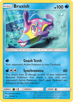 Bruxish Burning Shadows card