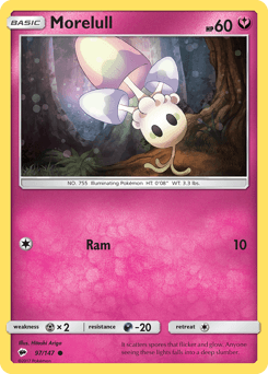 Morelull Burning Shadows card