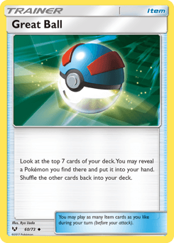 2017 Shining Legends Great Ball #60