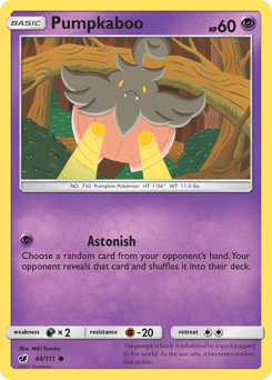 Pumpkaboo Crimson Invasion card
