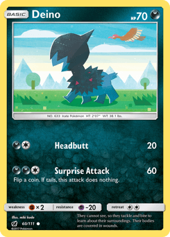 Deino Crimson Invasion card