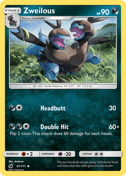 2017 Crimson Invasion Zweilous #61