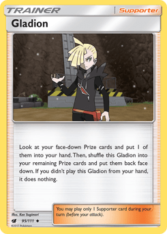 2017 Crimson Invasion Gladion #95