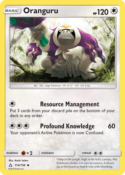 2018 Ultra Prism Oranguru #114