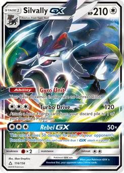 Silvally-GX Ultra Prism card
